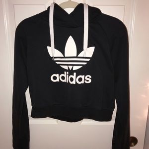Adidas Cropped Hoodie
